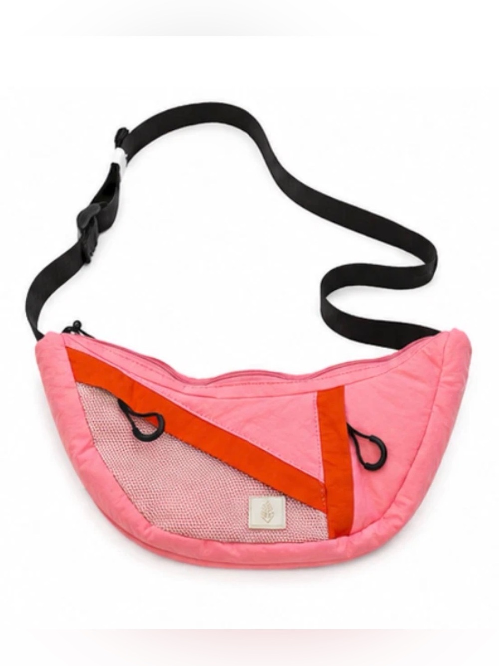 FREE PEOPLE FP MOVEMENT HIBISCUS NOTHING BUT NET SLING CROSSBODY SHOULDER BAG